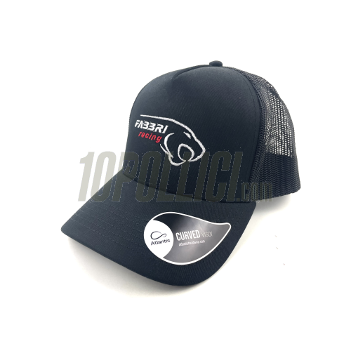 Cap FABBRI RACING - black