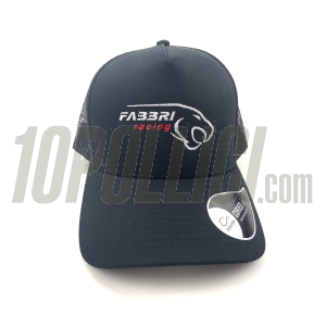 Cap FABBRI RACING - black