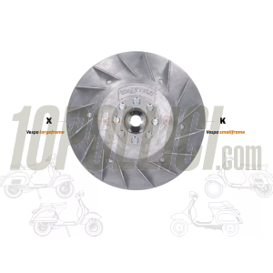Flywheel BGM PRO TOURING 2.0 Dual Fit Electronic 1600g - Vespa PK XL, XL2, HP, ETS, FL, PX, Cosa, LML, StellaL