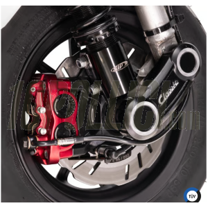 Axle seating SIP "Radial" Vespa PK, PX 20mm, Grimeca Classic NT - silver