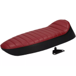 Sella Wildcat AQUILA CONTINENTALE per Vespa PX - nero, rosso