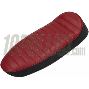 Sport Seat Wildcat AQUILA CONTINENTALE for Vespa PX - Black, Red