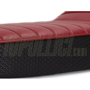 Sport Seat Wildcat AQUILA CONTINENTALE for Vespa PX - Black, Red