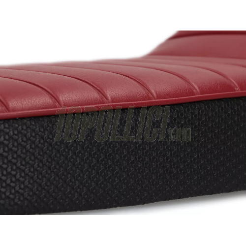 Sport Seat Wildcat AQUILA CONTINENTALE for Vespa PX - Black, Red