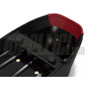 Sport Seat Wildcat AQUILA CONTINENTALE for Vespa PX - Black, Red