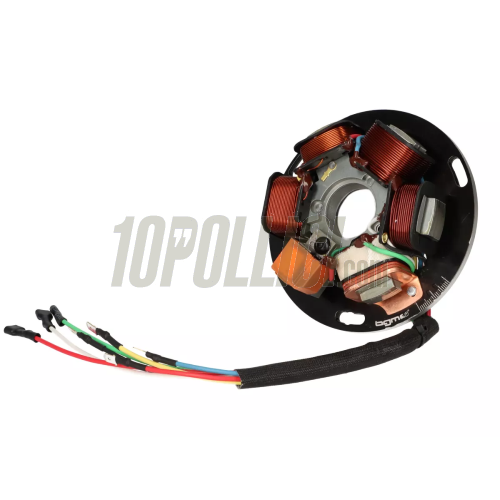 Stator plate BGM PRO ProRev Vespa PX 125-150-200 E 192-1984,  with battery, 7 wires