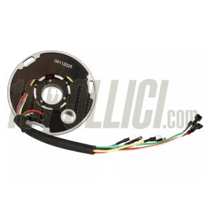 Stator plate BGM PRO ProRev Vespa PX 125-150-200 E 192-1984,  with battery, 7 wires