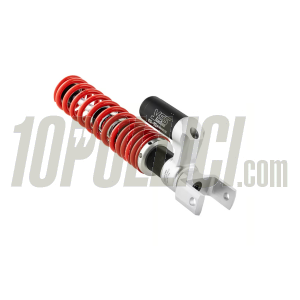 Rear shock absorber YSS ECOLINE Vespa 50, ET3 Primavera, Super, Sprint, GT, Rally, PX, T5 - RED spring
