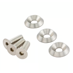 Stator plate screw set M5x16mm, inner hexagonal, counter sunk - Vespa 50, 90, 125 Primavera, ET3, PK