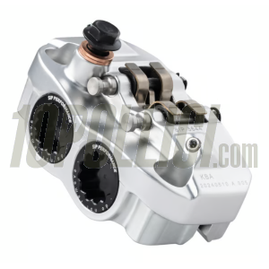 Radial brake caliper SIP PERFORMANCE 4 pistons, silver/black