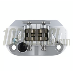 Radial brake caliper SIP PERFORMANCE 4 pistons, silver/black