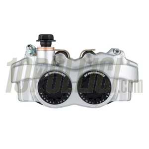 Radial brake caliper SIP PERFORMANCE 4 pistons, silver/black
