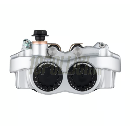 Radial brake caliper SIP PERFORMANCE 4 pistons, silver/black