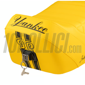 Sella Giuliari YANKEE per Vespa PX, GT, Sprint - giallo