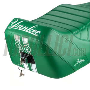 Sella Giuliari YANKEE per Vespa PX, GT, Sprint - verde