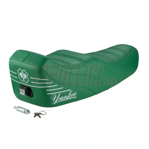 Sella Giuliari YANKEE per Vespa 50, 90, 125 Primavera, ET3 - verde