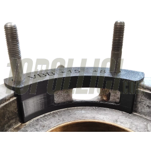 Milling template intake rotary valve BGM PRO Vespa 2-channel engines, +15° from TDC/ +8° to TDC, Vespa VNB, VBB, VLB, VNC, Sprint, Super