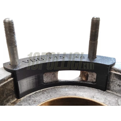 Milling template intake rotary valve BGM PRO Vespa 2-channel engines, +15° from TDC/ +8° to TDC, Vespa VNB, VBB, VLB, VNC, Sprint, Super