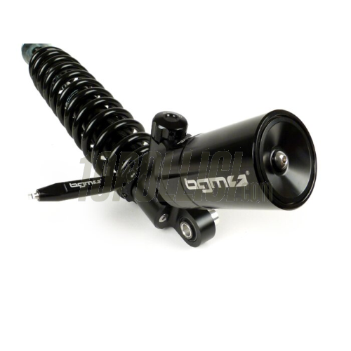 Shock absorber rear -BGM PRO R12 COMPETITION, 365mm- Vespa Primavera 125, Vespa Primavera 150, Vespa Sprint 125, Vespa Sprint 150 - black