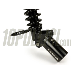 Shock absorber rear -BGM PRO R12 COMPETITION, 365mm- Vespa Primavera 125, Vespa Primavera 150, Vespa Sprint 125, Vespa Sprint 150 - black