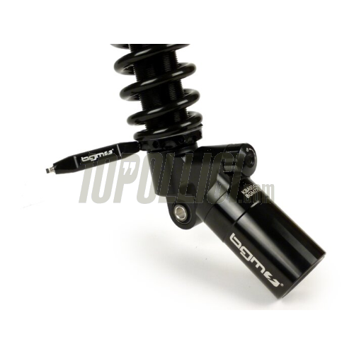 Shock absorber rear -BGM PRO R12 COMPETITION, 365mm- Vespa Primavera 125, Vespa Primavera 150, Vespa Sprint 125, Vespa Sprint 150 - black