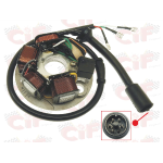 Stator plate Vespa PK 50-125 S, 8 wires, 5 coils