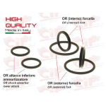 O-Ring bearing suspension arm set for Vespa 50, 125 ET3 Primavera, PK 50 S, XL - 6 pcs