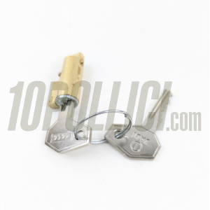 Steering lock ZADI for Vespa 50, SS, 90, SS, 125 Primavera, GT, Sprint, Super, 160GS, 180SS, l 31,5 mm, metal, upper collar: 4mm