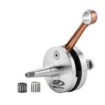 Albero motore SIP PREMIUM by PRIMATIST anticipato Vespa TS, PX, PE 125/150, Lusso, MY - corsa 60mm, biella 110, spinotto 16, cono 20, per frizione calettata SIP e BFA