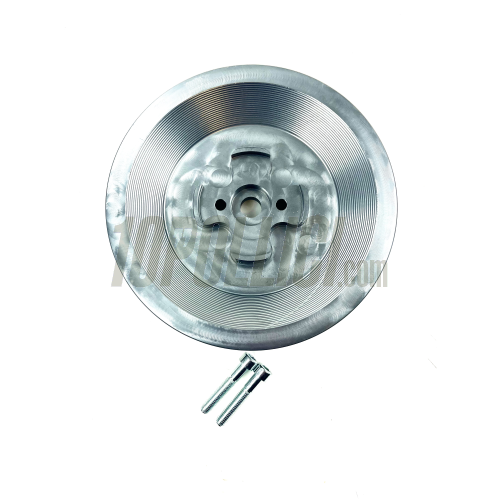 Ventola FABBRI RACING  per accensione elettronica PVL, alluminio rdp, titanio anodizzato,  Vespa Smallframe