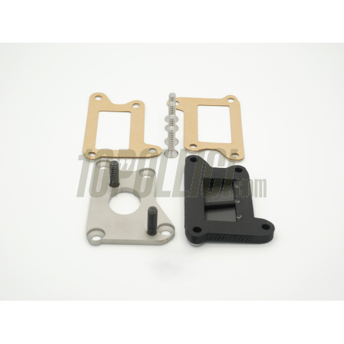 Intake manifold reed valve MOTORISTICA MERIDIONALE for SI 24 and 26 carburetor, Malossi VR-ONE crankcase