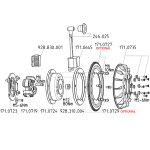Digital ignitions flywheel POLINI FOR RACE Vespa cone 20