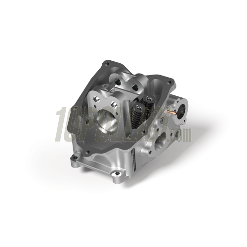 Cylinder head MALOSSI V4 HEAD Ø 74 - 75,5 aluminium H2O for maxiscooter from 200 to 300 cc 