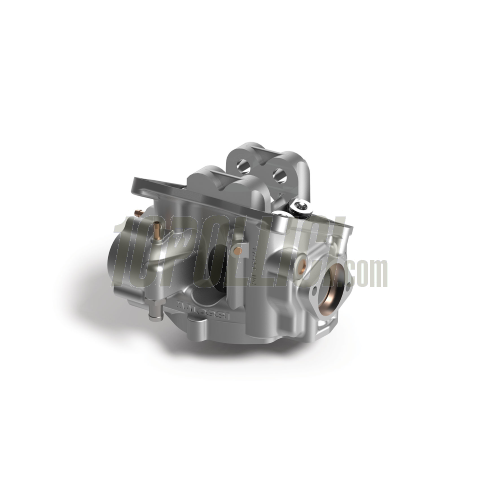 Cylinder head MALOSSI V4 HEAD Ø 74 - 75,5 aluminium H2O for maxiscooter from 200 to 300 cc 
