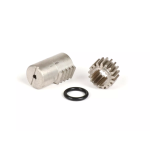 Push rod CRIMAZ with rack for clutch case with long lever Vespa 50, 90, 125 ET3 Primavera, PK, Ape