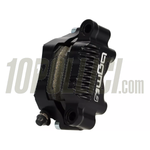 Brake caliper BGM PRO SPORT radial 4 pistons, Vespa PX '98, MY, '11, kit GRIMECA NT (adapter required) - black