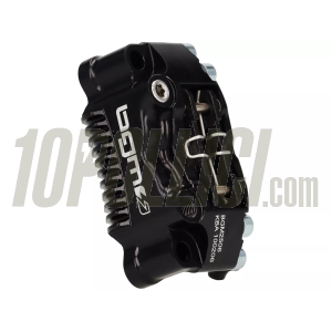 Brake caliper BGM PRO SPORT radial 4 pistons, Vespa PX '98, MY, '11, kit GRIMECA NT (adapter required) - black