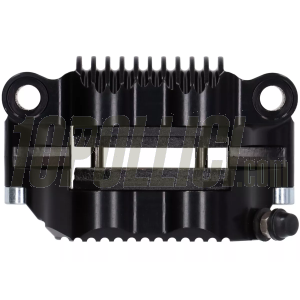 Brake caliper BGM PRO SPORT radial 4 pistons, Vespa PX '98, MY, '11, kit GRIMECA NT (adapter required) - black