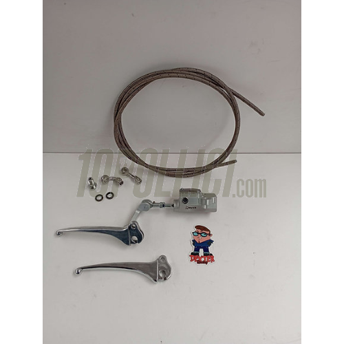 Pompa freno DEXTER RACING Silver Vespa GL, Sprint, GT, TS, Rally, PX