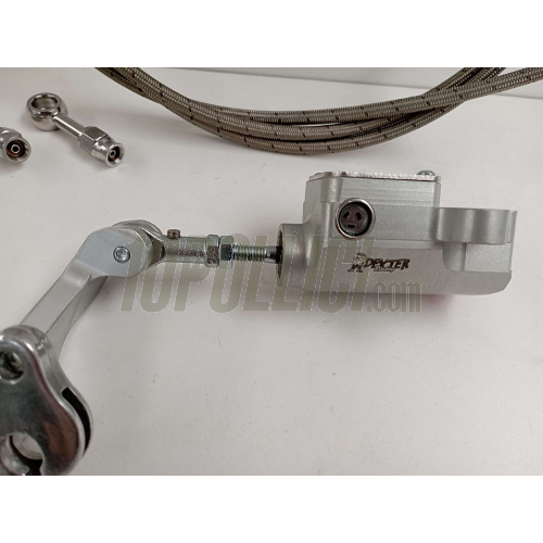 Pompa freno DEXTER RACING Silver Vespa GL, Sprint, GT, TS, Rally, PX