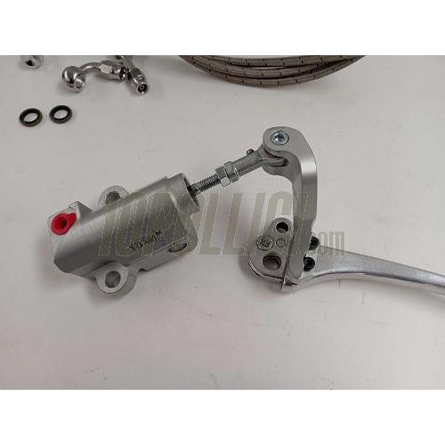 Pompa freno DEXTER RACING Silver Vespa GL, Sprint, GT, TS, Rally, PX