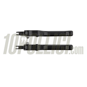 Leve freno e frizione MG Biketec Regolabili - nere - COPPIA 