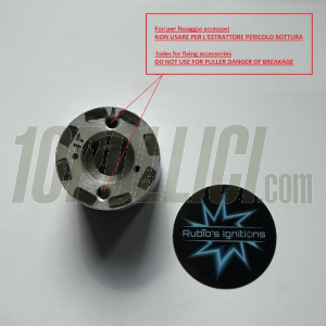 CDI Ignition SELETTRA SML cone 20mm, rotor, variable timing, with lights - Vespa Smallframe - fan incl.