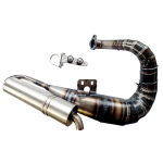 Racing exhaust EGIG PERFORMANCE "Goofy D&F" Vespa 50, 90, 125 Primavera, ET3, PK