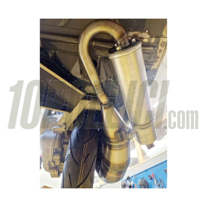 Racing exhaust EGIG PERFORMANCE "Flüster Goofy D&F"  Vespa 50, 90, 125  Primavera, ET3, PK