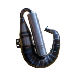 Racing exhaust EGIG PERFORMANCE "Goofy Curly" Vespa 50, 90, 125 Primavera, ET3, PK