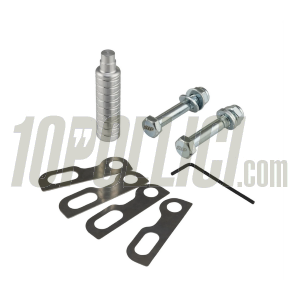 Shock Absorber SIP PERFORMANCE 2.0 RACE front for Vespa PK 50-125 XL, XL2, Automatica, body: silver matt, spring: black