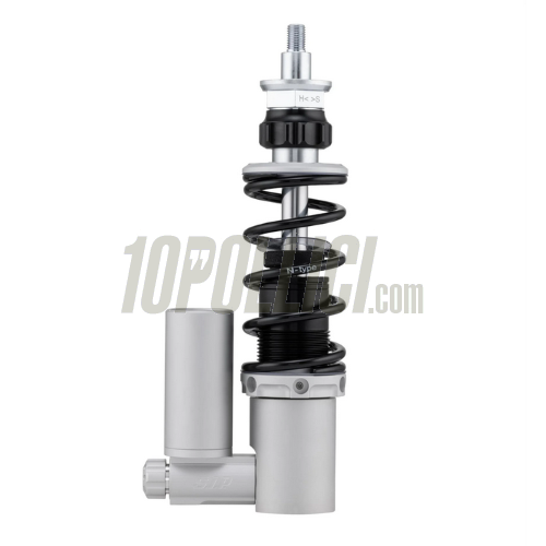Shock Absorber SIP PERFORMANCE 2.0 RACE front for Vespa PK 50-125 XL, XL2, Automatica, body: silver matt, spring: black