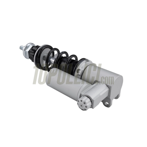 Shock Absorber SIP PERFORMANCE 2.0 RACE front for Vespa PK 50-125 XL, XL2, Automatica, body: silver matt, spring: black