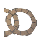 Sintered clutch disc EVOK "Soft Iron Clutch" Vespa Smallframe - 1 disc
